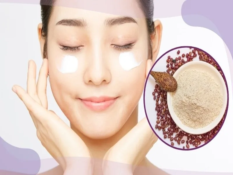 Cách sử dụng bột đậu đỏ tắm trắng tại nhà giúp da sáng mịn, đều màu